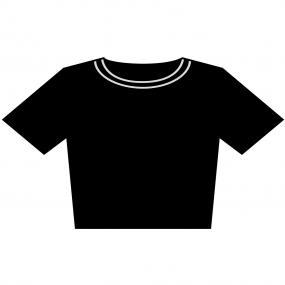 Womens Vintage Cropped Tee