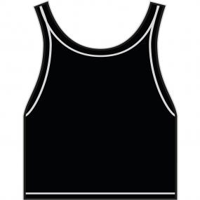 Womens Stretch Jersey Short Slim Top