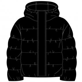 Womens Loose Puffer Jacket