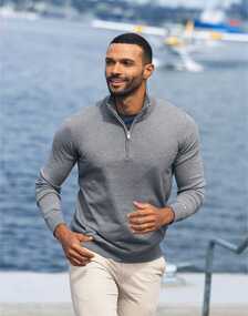 C&B Oakville Half Zip Sweater