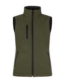 Ladies Padded Softshell Vest