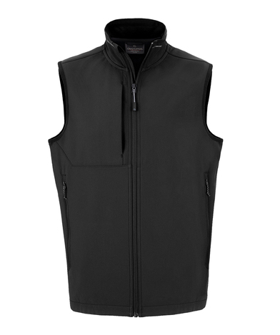 Expert Basecamp Softshell Vest In Black