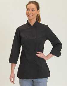 Ladies' LS Fitted Chef's Jacket