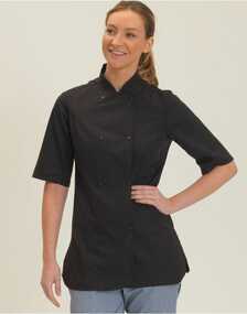 Ladies' SS Fitted Chef's Jacket