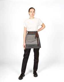 100% Cotton Contrast Waist Apron