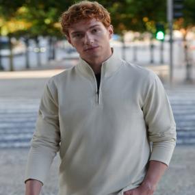 Premium Piqu 1/4-zip Top