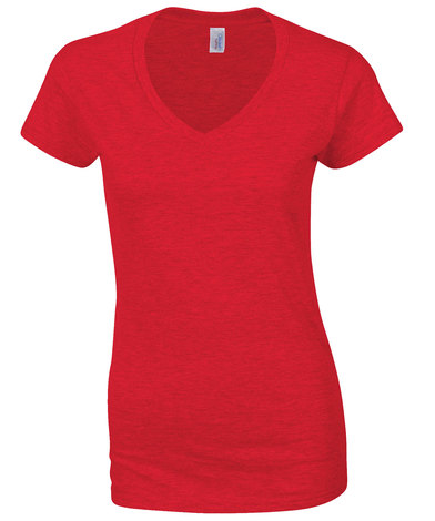 Gildan - Softstyle Women's V-neck T-shirt