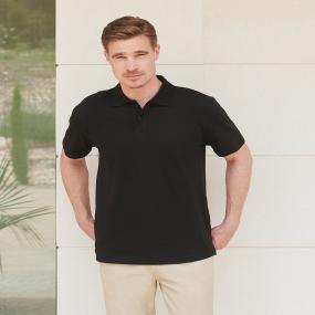 Stretch Piqu Polo Shirt