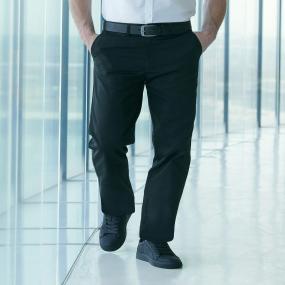 65/35 Flat Fronted Chino Trousers