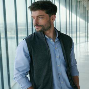 Sleeveless Zip-through Jumper