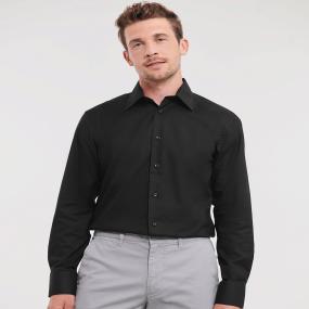 Long Sleeve Easycare Tailored Oxford Shirt