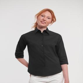 Women's  Sleeve Easycare Fitted Shirt