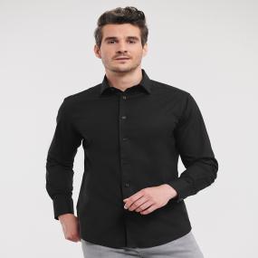 Long Sleeve Easycare Fitted Shirt