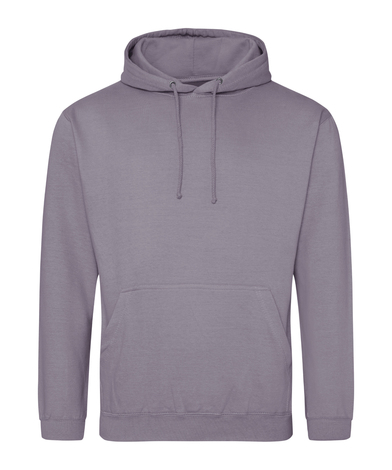 College Hoodie In Dusty Lilac