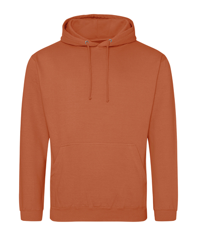 College Hoodie In Ginger Biscuit