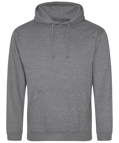 College Hoodie In Graphite Heather