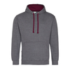 Charcoal/Burgundy