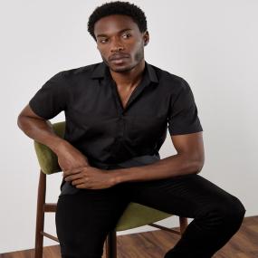 Poplin Shirt Short-sleeved (tailored Fit)