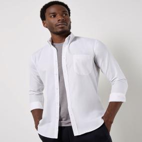 Slim Fit Workwear Oxford Shirt Long-sleeved (slim Fit)