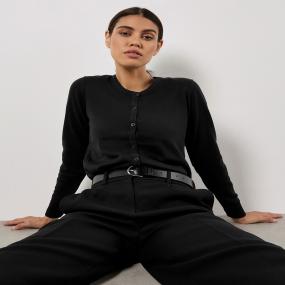 Women's Arundel Crew Neck Cardigan Long Sleeve (classic Fit)