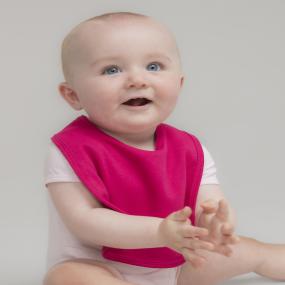 Plain And Contrast Bib