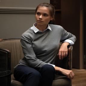 Womens Beaufort  Extra Fine Cashwool Merino Knit