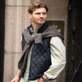 Camden  Diamond Quilted Gilet