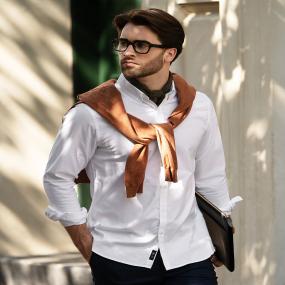 Rochester Slim Fit  Classic Oxford Shirt