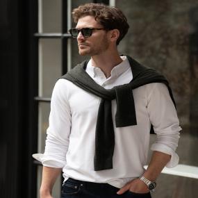 Carlington  Deluxe Long Sleeve Polo