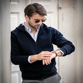 Hampton  Premium Double-faced Hoodie