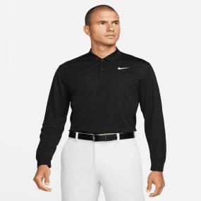 Nike Dri-FIT Victory Solid Long Sleeve Polo