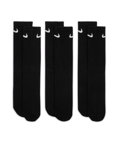 Embroidered Nike Everyday Crew Socks (3 Pairs) | Printed Nike Everyday ...