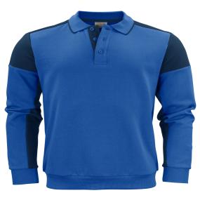 Long Sleeve Polo Sweatshirt