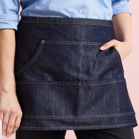 Jeans Stitch Denim Waist Apron