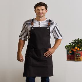 Clip N Clasp Cross-back Bib Apron