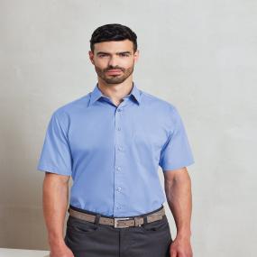 Short Sleeve Poplin Shirt
