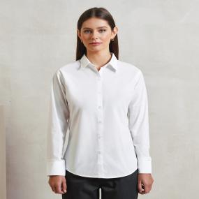 Women's Supreme Poplin Long Sleeve Shirt