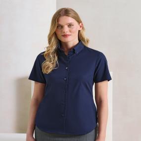 Womens Supreme Oxford Short Sleeve Shirt