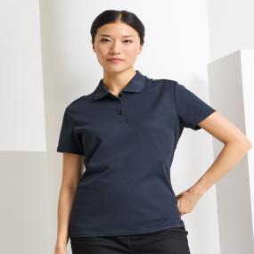 Womens Spun Dyed Recycled Polo Shirt