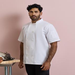 Short Sleeve Chefs Jacket