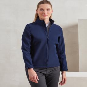 Womens Windchecker Printable And Recycled Softshell Jacket