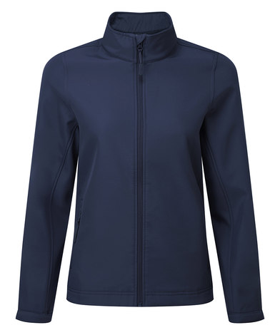 Premier - Womens Windchecker Printable And Recycled Softshell Jacket