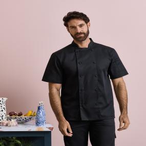 Chefs Coolchecker Short Sleeve Jacket