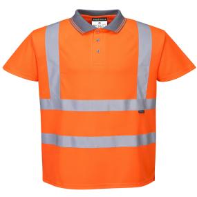 Hi-vis Short Sleeved Polo (S477/RT22)