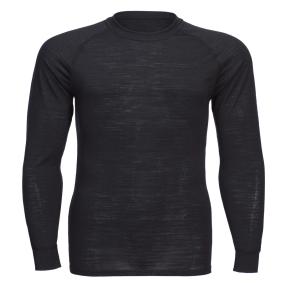 Merino Wool Crew Neck Long Sleeve Top