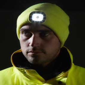 Beanie LED Headlight USB Rechargeable (B029)