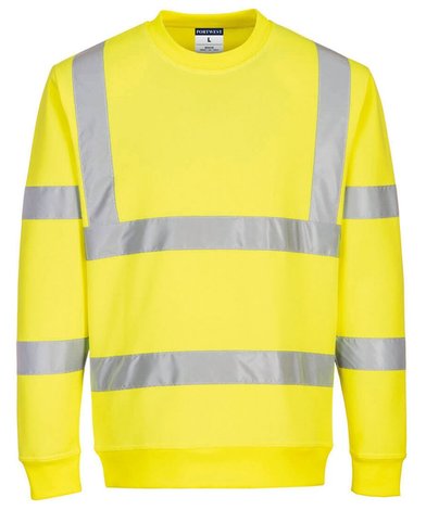 Eco Hi-vis Sweatshirt (EC13) In Yellow