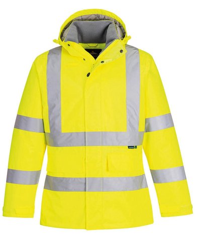 Eco Hi-vis Winter Jacket (EC60) In Yellow
