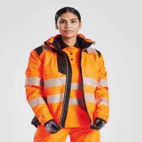 Womens PW3 Hi-vis Winter Jacket (PW382)