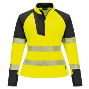 Womens PW3 Hi-vis -zip Sweatshirt (T173)
